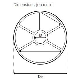 Kit Joints Etoile vanne 1"1/2 4404120107 pour vanne 9758 EAU2