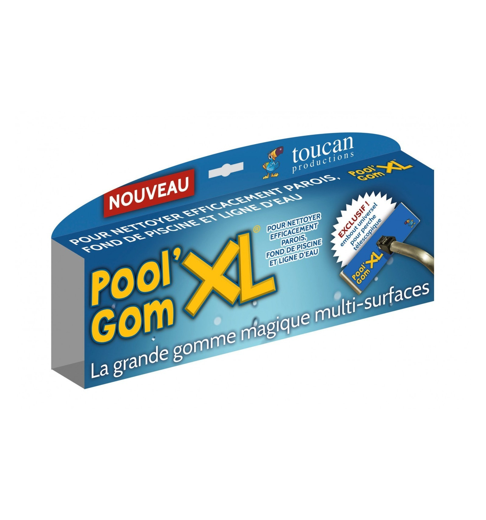 Pool'Gom' gomme magique ( lot de 3 )