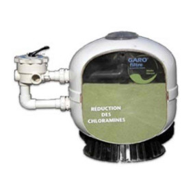 Filtre avec GARO Filtre 0,7-1,3mm Billes de verre sac 20kg EAU2