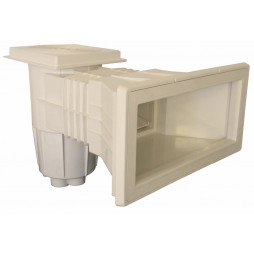 Skimmer Standard Grande Meurtrière 15L Blanc pour pisicne béton ou Liner