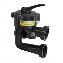 Vanne 6 voies 2" SM-20x32 pour filtre à sable Python, Praher 202200
