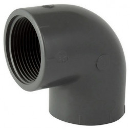 Coude 90° PVC D63 à coller x 2" femelle à visser 30870
