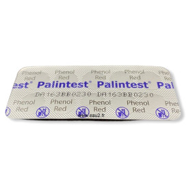  Plaquette Pastilles pH Red Phénol Palintest détermination du pH pour photomètre