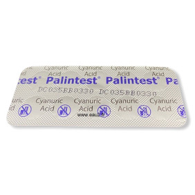 Plaquette Pastilles Stabilisant Acide Cyanurique Palintest EAU2