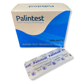 Pastilles Stabilisant Acide Cyanurique Palintest EAU2