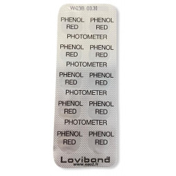 Lovibond pH Phenol Red Photomètre à partir de 10 pastilles