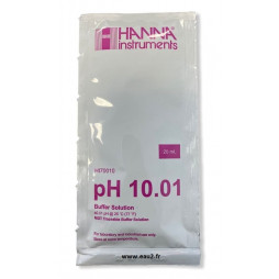 Solution tampon pH10 liquide en sachet de 20 ml Hanna HI70010