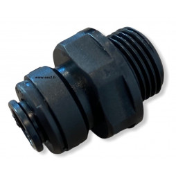 Raccord droit à visser mâle 3/8" x tube 5x8mm pour chambre de mesure Syclope