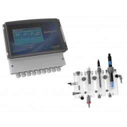 ALTICEO régulateur Syclope Chlore pH avec chambre PMMA