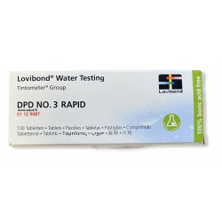 Verso Lovibond DPD3 Rapid lot 10 pastilles Chlore Total pour comparateur EAU2