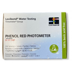 Lovibond pH Phenol Red Photomètre à partir de 10 pastilles 511771BT