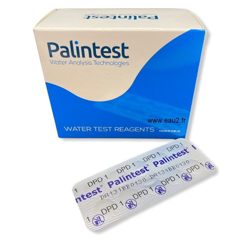 Palintest DPD1 AK011 à partir de 10 pastilles comparateur détermination du chlore libre EAU2