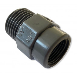 Réduction Mâle x Femelle à visser PVC piscine différents diamètres