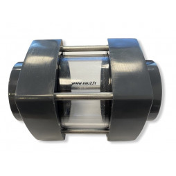 Voyant de contrôle à coller diamètre 50,63 mm PVC piscine