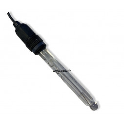 Sonde pH en verre 100 mm avec câble de 0,85m BNC compatible Analyseur Bayrol