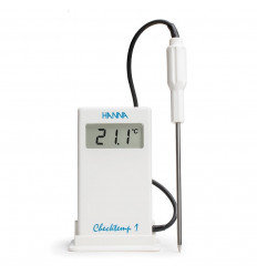 Thermomètre électronique de précision avec câble silicone 1 m + 1 support pour votre piscine Hanna HI98509