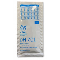 Solution tampon pH7 liquide en sachet de 20ml Hanna HI70007