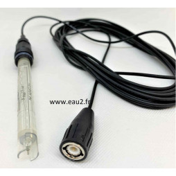 Sonde Redox pointe en Or Syclope avec câble BNC fonctionne avec electrolyseur et analyseur Syclope CAA2521-CAA1523