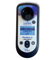 Pooltest 3 LUMISO Palintest photomètre 3 mesures Chlore/pH/Stabilisant