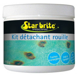 Détachant rouille enlève les traces dans votre piscine StarBrite boite 150g