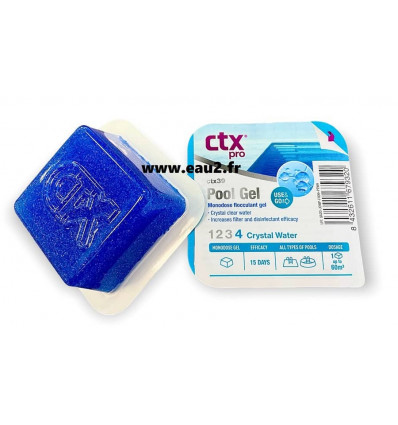 Emballage Pool Gel CTX39 floculant mono-dose EAU2