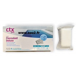 Chaussettes Floculantes CTX 43 Piscine Boite de 8 cartouches de 125g