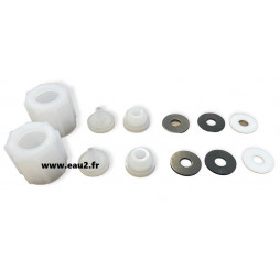 Kit de raccordement double pour pompe Ecoplus ECP PVT Syclope différents diamètres