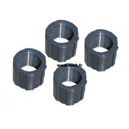 Lot de 4 manchons de crépines 3/4" pour filtre Cantabric Astralpool 4404180118