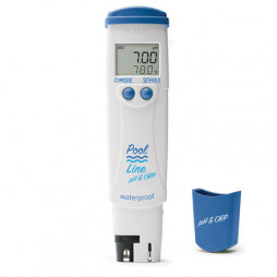 Testeur pH/Redox/Température de précision étanche de poche Hanna HI981214