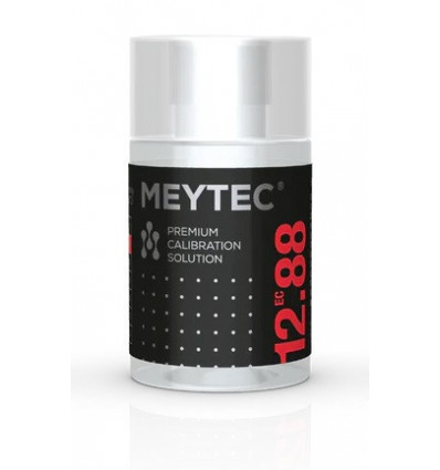 Solution étalon Meytec 60ml TDS 12.88 mS/cm pour testeur de conductivité en bidon