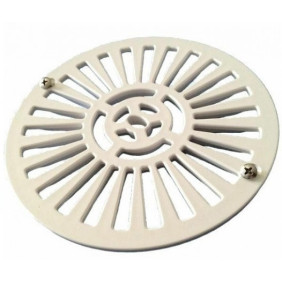 Grille Bonde de fond ronde 174mm piscine béton Astralpool 4402020201 EAU2