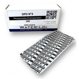 Water ID DPD3 Chlore Total boite de 100 pastilles pour Photomètre Poollab TbsPD3100