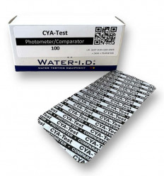Water ID Cyanurique mesure le taux de stabilisant boite de 100 pastilles pour Photomètre ou comparateur Poollab TbsPCAT100