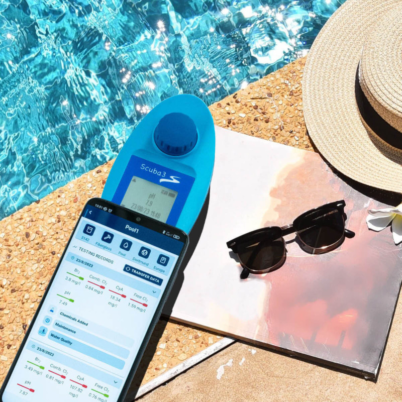 Scuba3S photomètre testeur électronique pour piscine privé et pro — free download