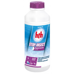 Stop-Insect répulsif insectes pour ma piscine liquide HTH bidon 1L