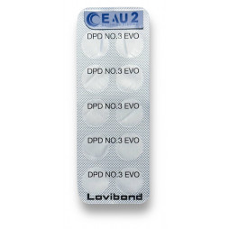 Lovibond DPD3  Photomètre Chlore Total à partir de 10 pastilles 511080BT 511421BT