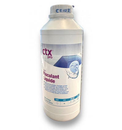 Floculant liquide CTX 41 pour les eaux troubles CTX Bidon 1L