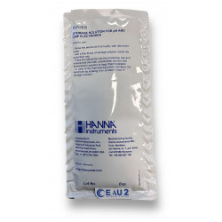 Solution de stockage KCL sachet 20ml pour l'hivernage de vos sondes pH et redox Hanna HI70300