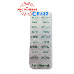 Lovibond DPD1 RAPID Chlore Libre Mesure visuelle à partir de 10 pastilles