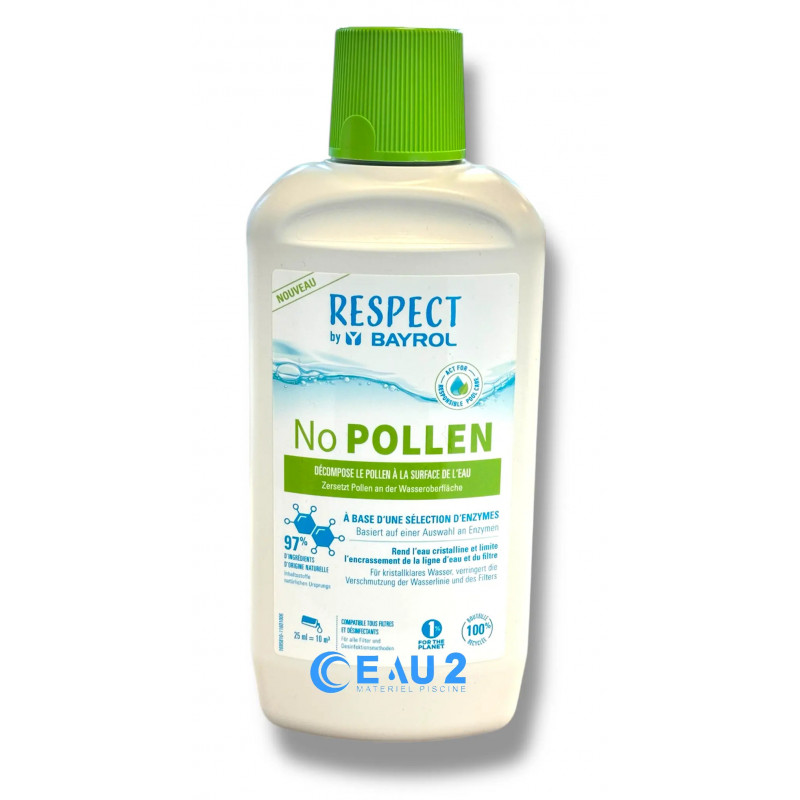 No Pollen Respect décompose le pollen à la surface Bayrol 1695810