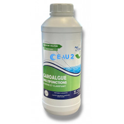 Anti-algues Garo-algue multifonction non moussant sans cuivre pour votre piscine bidon 1L