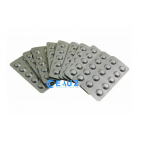 Lovibond Photomètre Pack pastilles DPD1, DPD3, pH, CYA, TAC pour Scuba II, Scuba 3S, Pooltester Bayrol