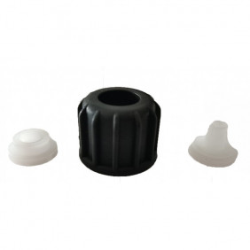 Raccord pompe 1/2" - 4x6 mm PVDF pour la pompe EMEC 025.0032.1
