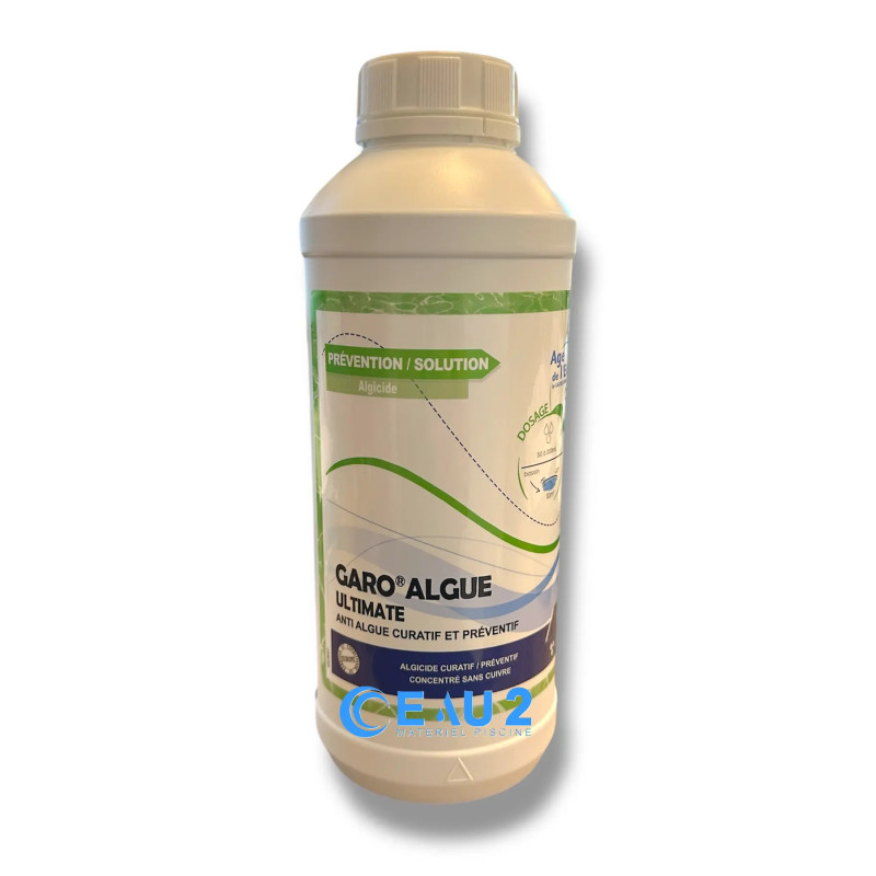 Anti-algues Ultimate curatif non moussant sans cuivre piscine