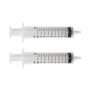 2 Seringues 10ml pour remplir les eprouvettes des photomètres