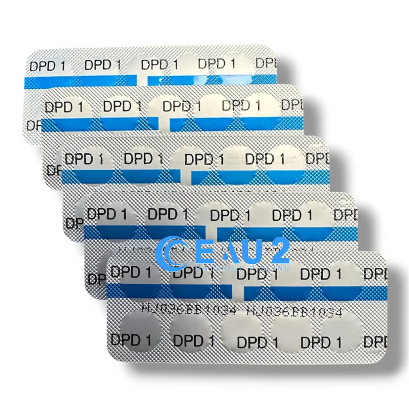 Pastilles DPD1 Palintest AP011 chlore libre pour photomètre