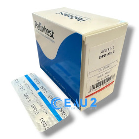 Pastilles DPD3 Palintest AP031 chlore total pour photomètre