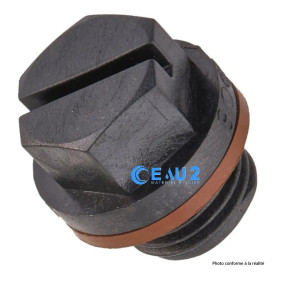 Bouchon de vidange + joint pour chlorinateur CL200EURO Hayward SPX1700