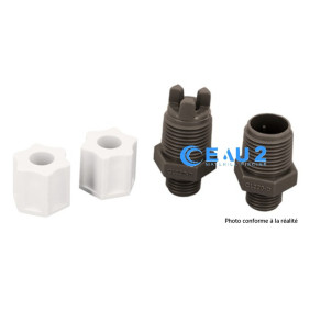 Raccords entrée/ sortie pour chlorinateur CL220 Hayward CLX220EA