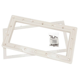 Enjoliveur avec bride + vis métrique pour skimmer GM Astralpool 4402010408